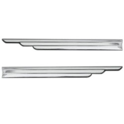 Friso Universal Cromado Asa de Águia Par